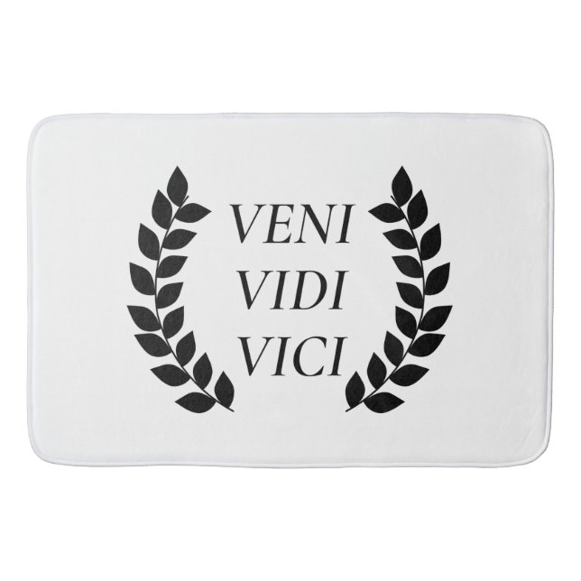 Veni Vidi Vici Badematte (Vorderseite)