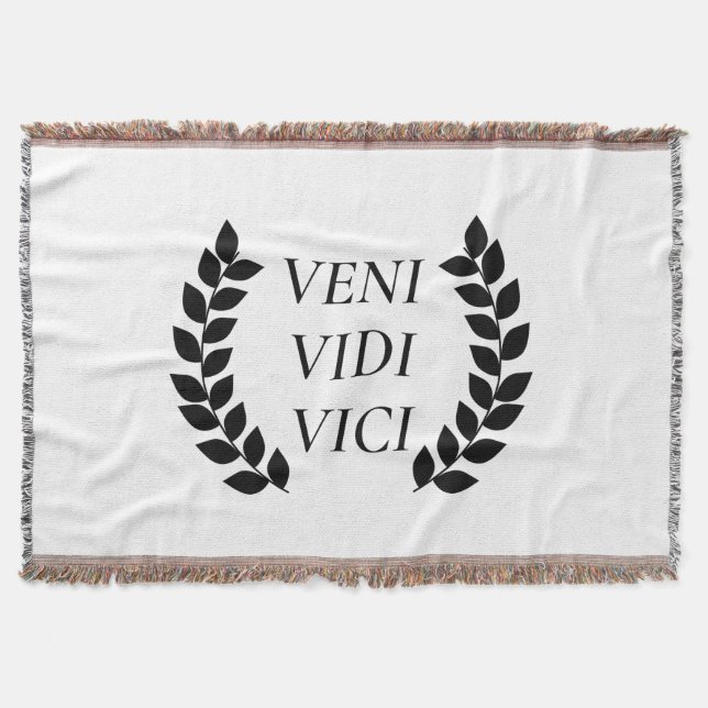 Veni Vidi Vici Decke (Vorderseite)