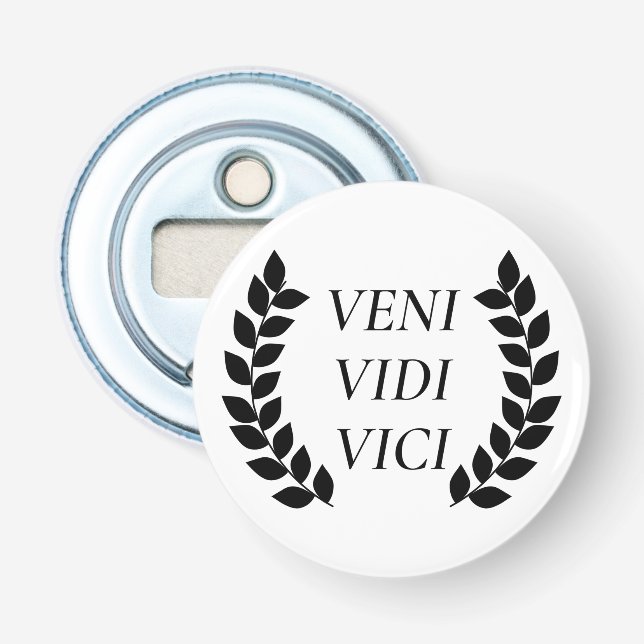 Veni Vidi Vici Flaschenöffner (Vorderseite)