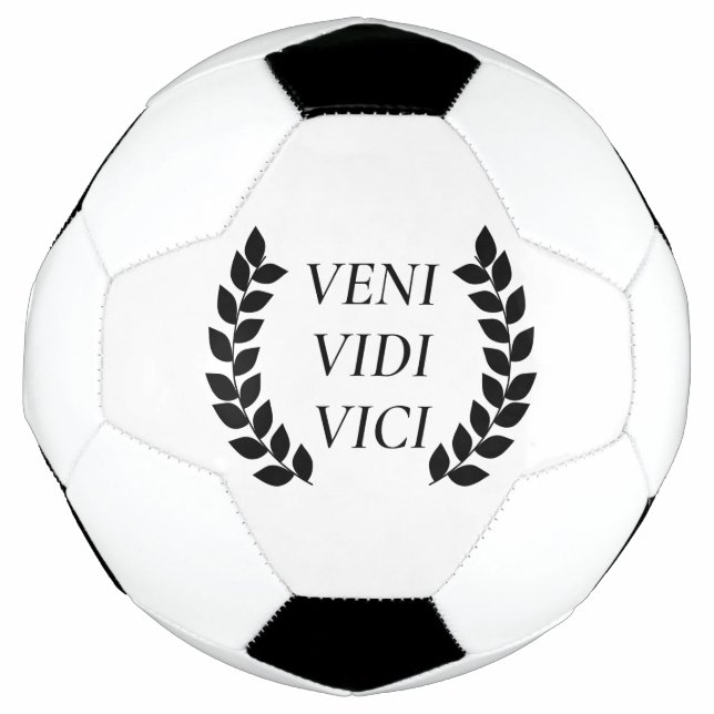 Veni Vidi Vici Fußball (Vorderseite)