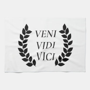 Veni Vidi Vici Geschirrtuch