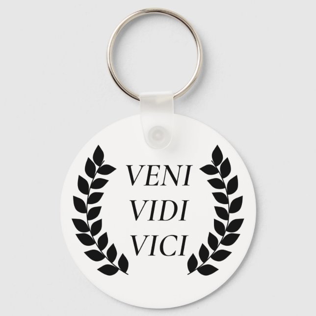 Veni Vidi Vici Schlüsselanhänger (Vorderseite)
