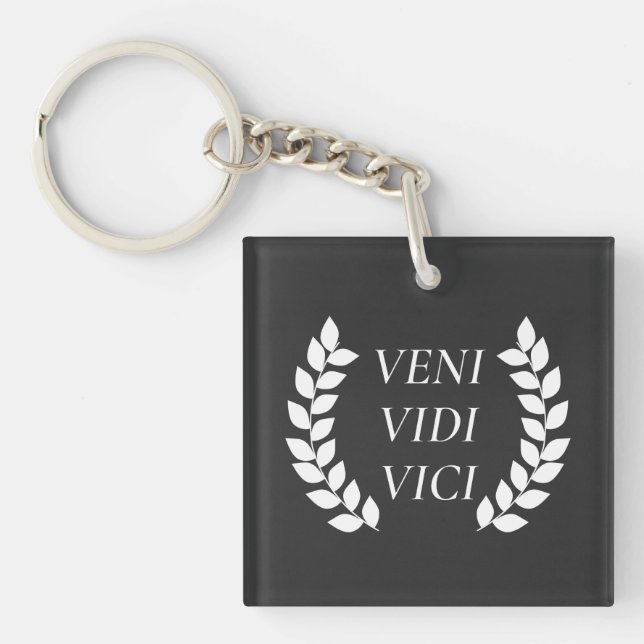 Veni Vidi Vici Schlüsselanhänger (Vorderseite)
