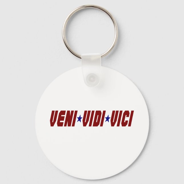 Veni Vidi Vici Schlüsselanhänger (Vorderseite)