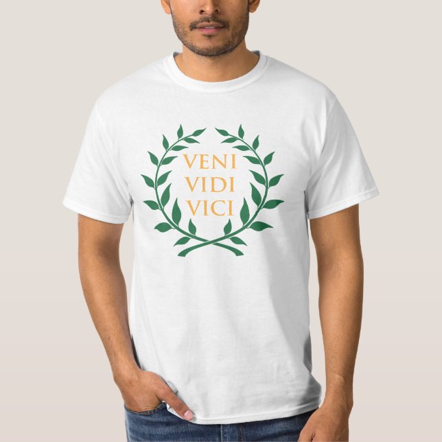VENI VIDI VICI T-Shirt (Vorderseite)