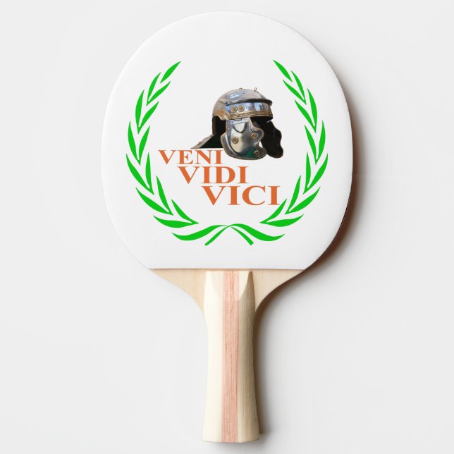 Veni Vidi Vici Tischtennis Schläger (Rückseite)