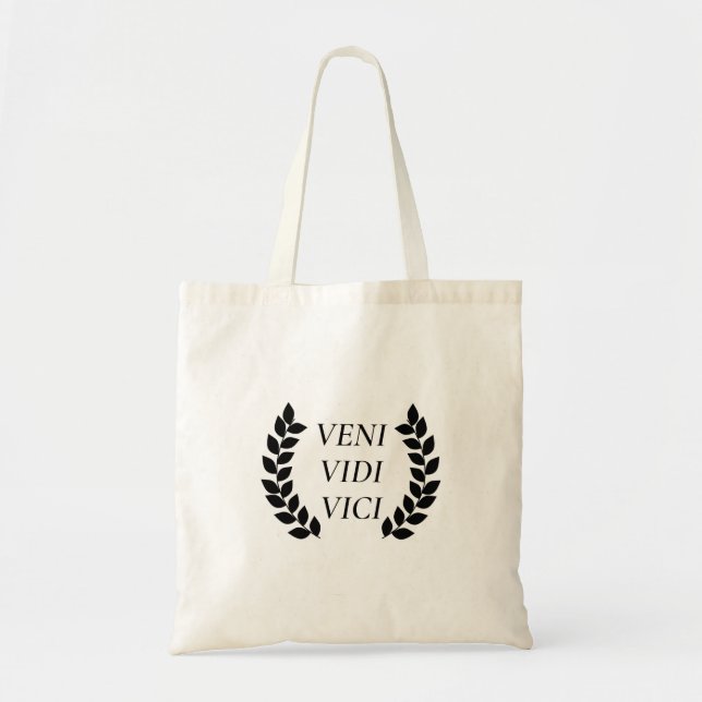 Veni Vidi Vici Tragetasche (Vorne)