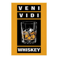 Veni Vidi Whiskey | Funny Zitat für Whiskey-Liebha
