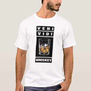 Veni Vidi Whiskey Lustiger Spruch für Whiskey-Li T-Shirt