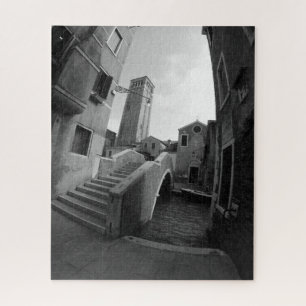 Venice Architecture BW, Italien Rätsel