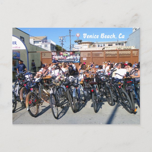 Venice Beach bike Carte postale ! (Devant)