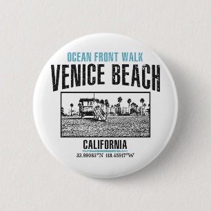 Venice Beach Button