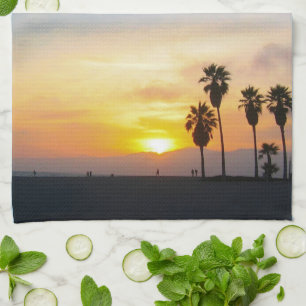Venice Beach California Geschirrtuch