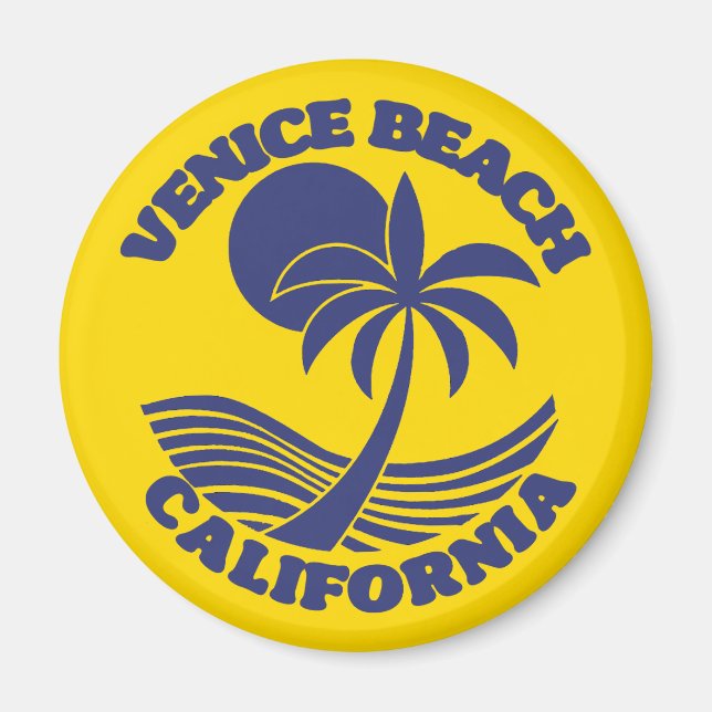 Venice Beach California Magnet (Vorne)