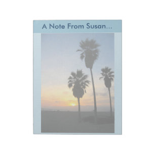 Venice Beach California Notizblock