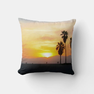 Venice Beach California Sunset Souvenir Throw Pill Kissen