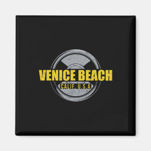 Venice Beach California Usa Gym Bodybuilding Works Magnet