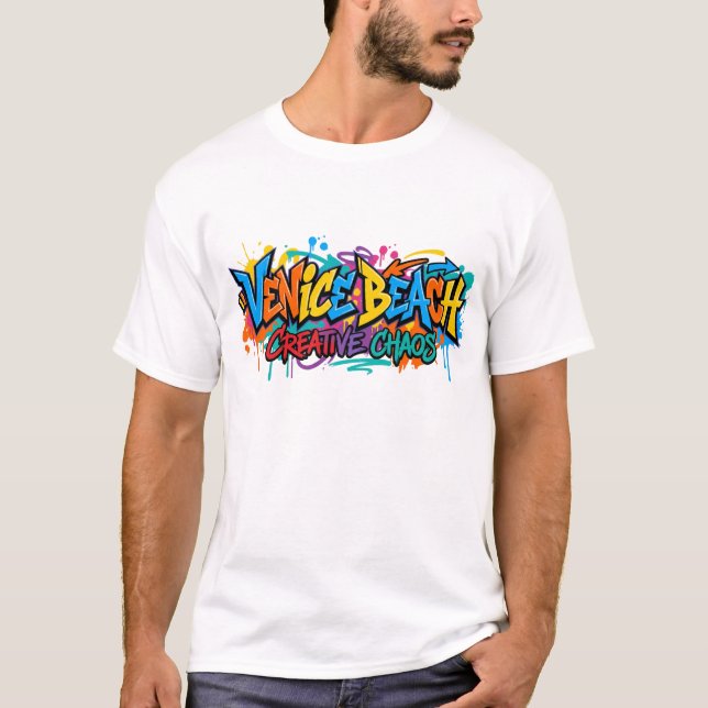 Venice Beach Creative Chaos T-Shirt – Artistic (Vorderseite)