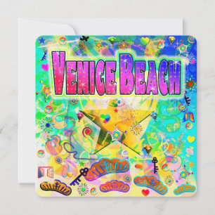 Venice Beach Epoche Hour Holiday Card Feiertagskarte