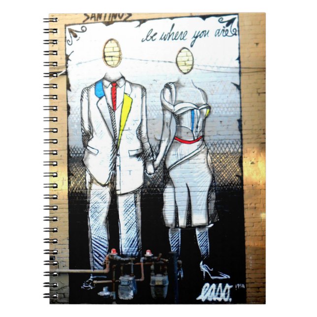 Venice Beach Graffiti Notizblock (Vorderseite)