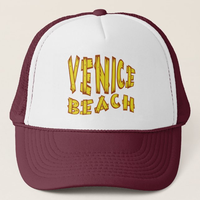 Venice Beach Hut! Truckerkappe (Vorderseite)