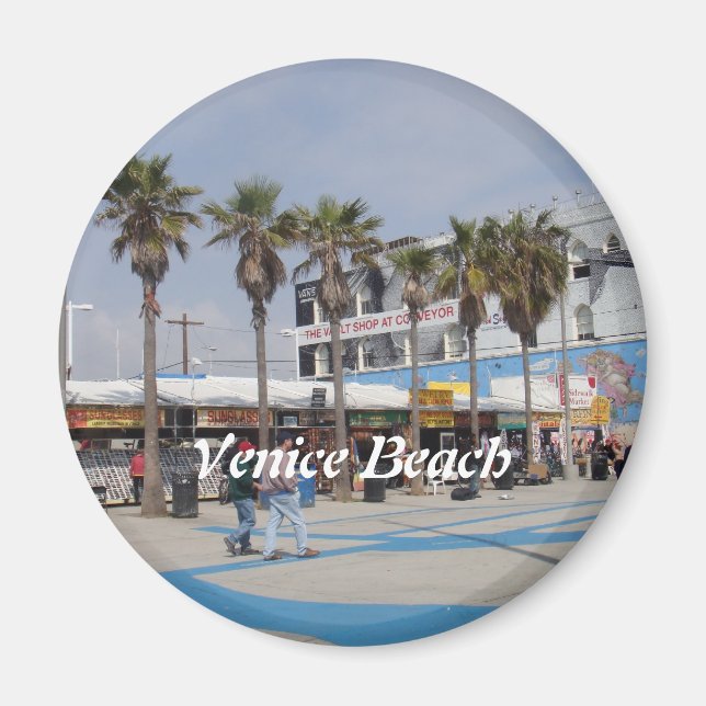 Venice Beach, Kalifornien Magnet (Vorne)