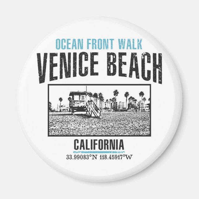 Venice Beach Magnet (Vorne)