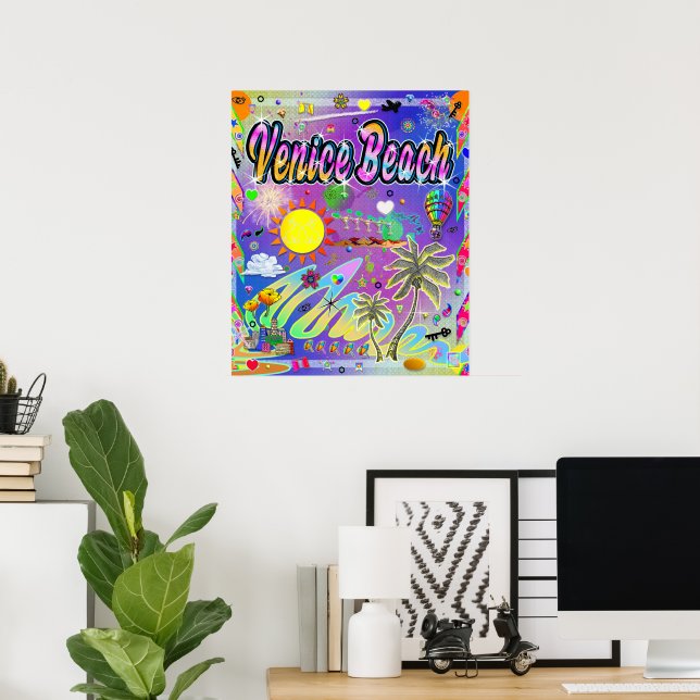 Venice Beach Nu Era Poster (Heimbüro)