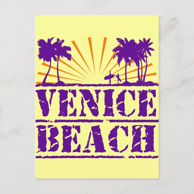 Venice Beach Postkarte (Vorderseite)