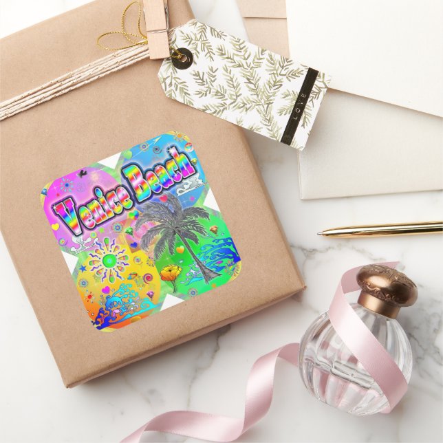 Venice Beach Quadro Seasons Sticker (Schenken)
