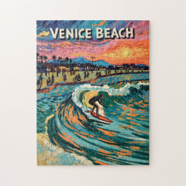 Venice Beach Surf California Vintage Fette Farben