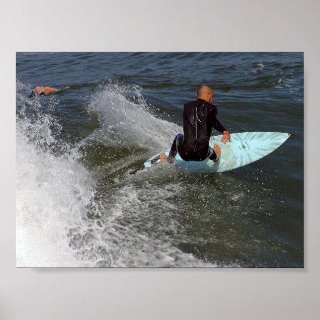 Venice Beach Surfing Poster (Vorne)