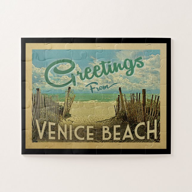 Venice Beach Vintage Reise (Horizontal)