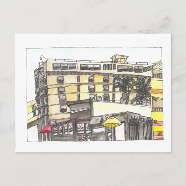 Venice Boardwalk #2 Postkarte (Vorderseite)