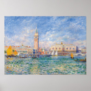 VENICE BY MANET POSTER