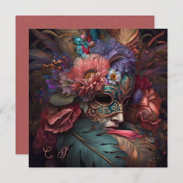 Venice Carnival Florals (Vorne/Hinten)