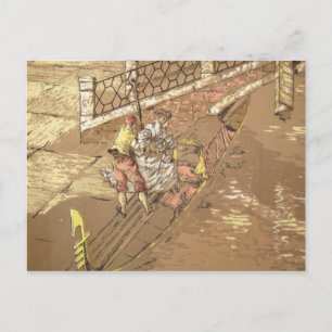 Venice Carnival Postkarte