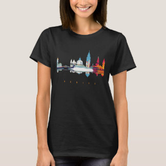 Venice Colordul Silhouette T-Shirt