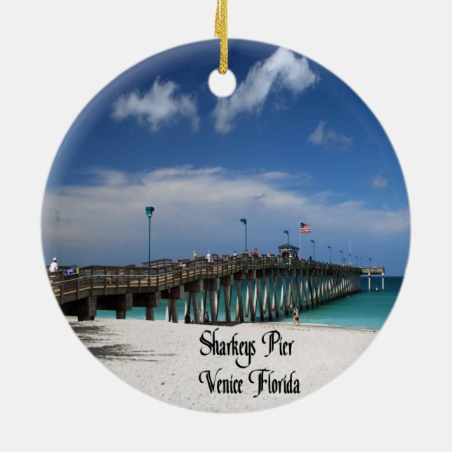 Venice Florida Keramikornament (Hinten)