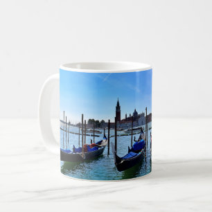 Venice Gondolas Boat Italien Blue Sky Kaffeetasse