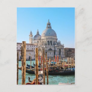 Venice Gondolas Postcard Postkarte