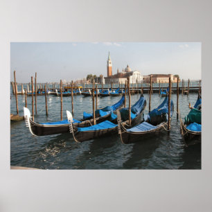 Venice Gondolas Poster