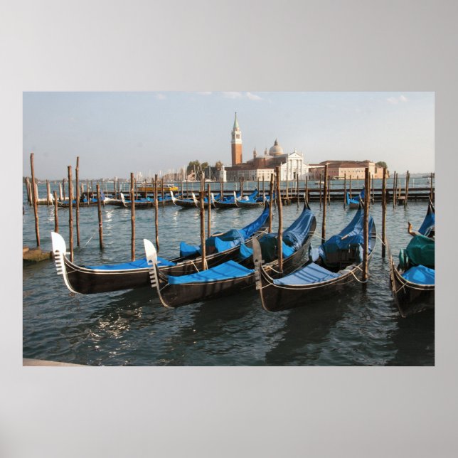 Venice Gondolas Poster (Vorne)