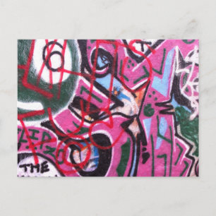 Venice Graffiti Postkarte