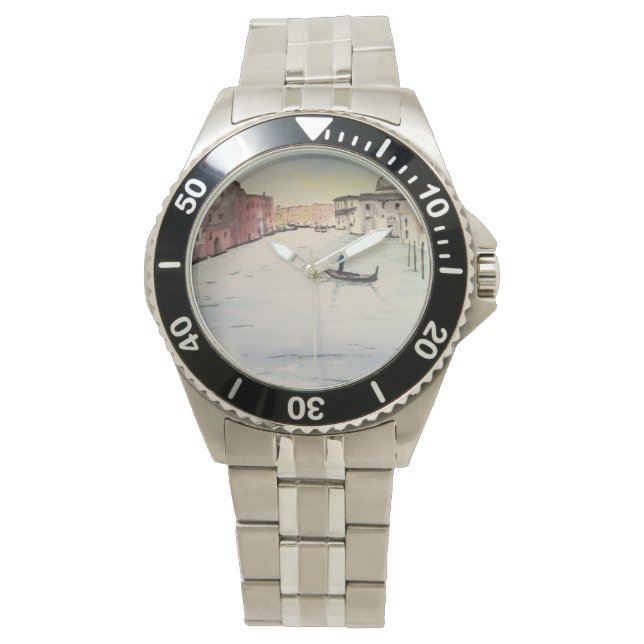 Venice Grand Canal Armbanduhr (Vorderseite)