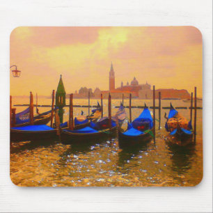 Venice Grand Canal & Gondolas Giro del Malcantone Mousepad