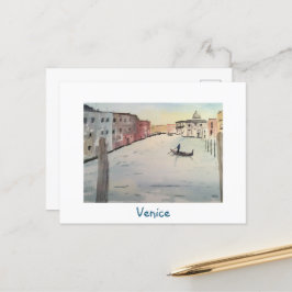Venice Grand Canal Postkarte