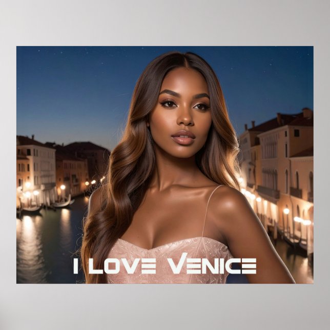 VENICE - I LOVE VENICE POSTER (Vorne)