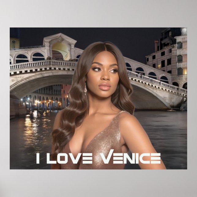 VENICE - I LOVE VENICE POSTER (Vorne)