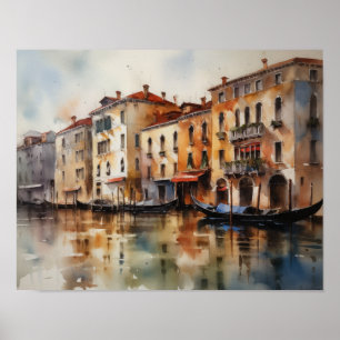 Venice Italie Paysage Art Imprimer Poster